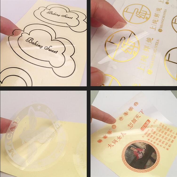 鄂州透明不干膠印刷 鄂州透明不干膠印刷